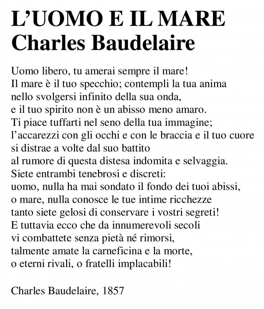 l'uomo e il mare